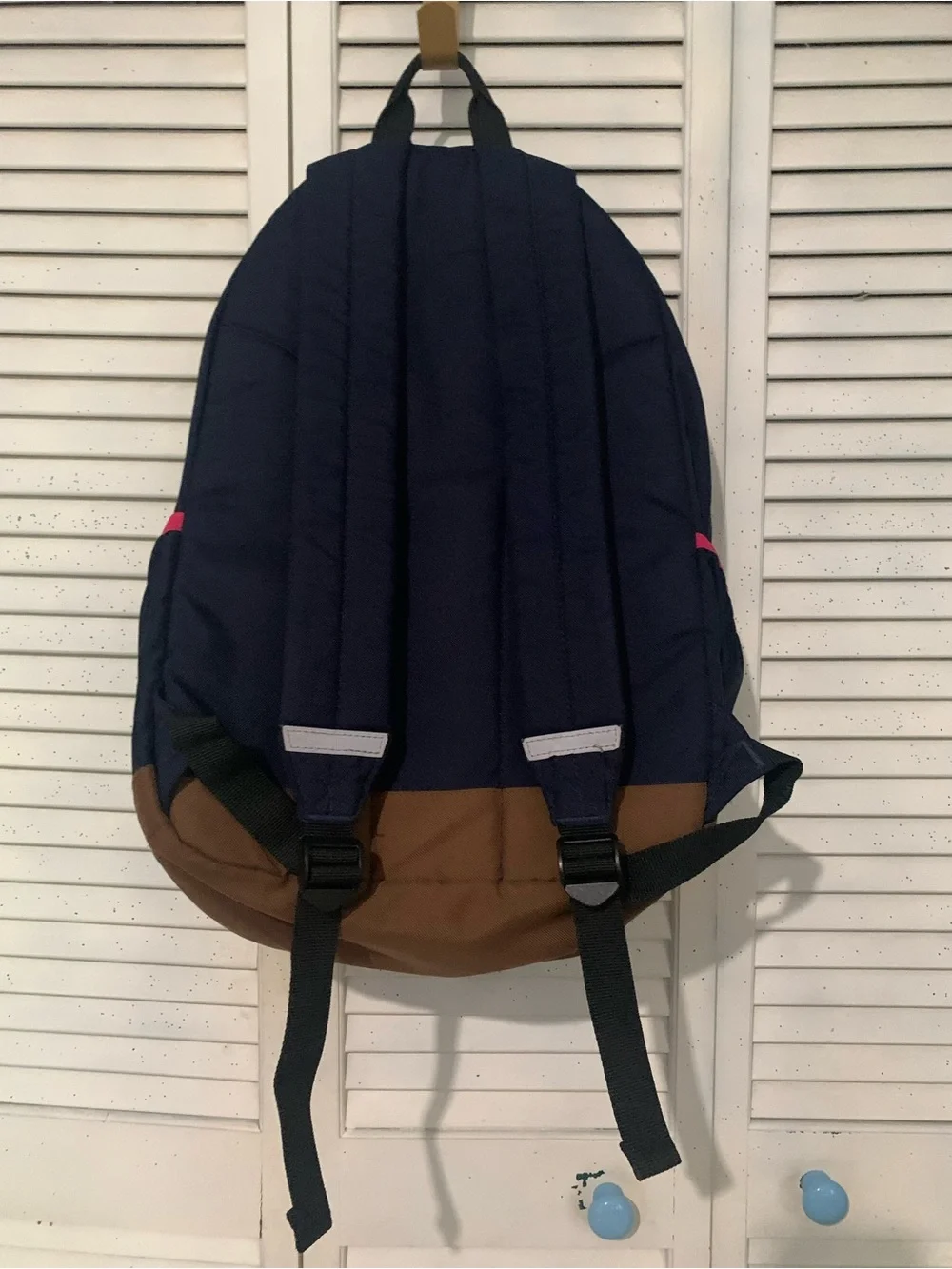 Hanna Andersson Navy Backpack with Colorful Owl & Flowers Embroidery - Picture 5 of 10